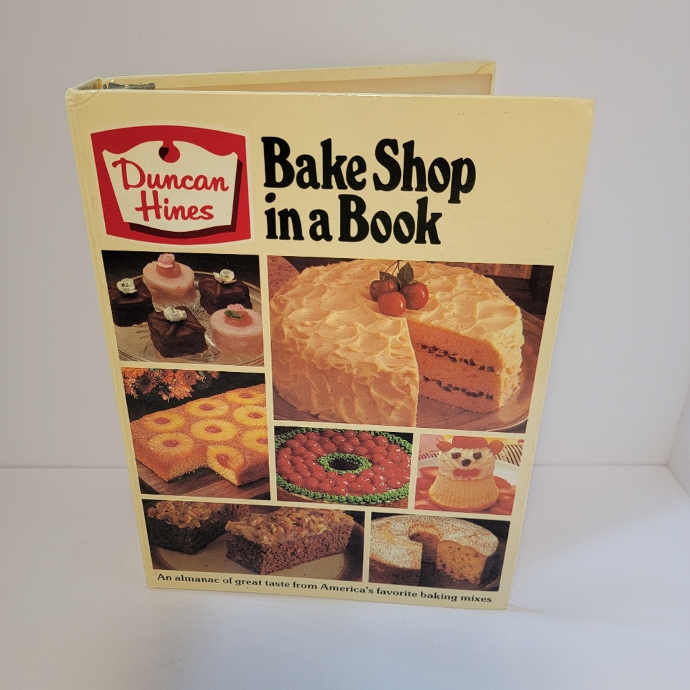 💚 Vintage 1979 Duncan Hines Bake Shop In A Book Almanac Cookbook Recipes